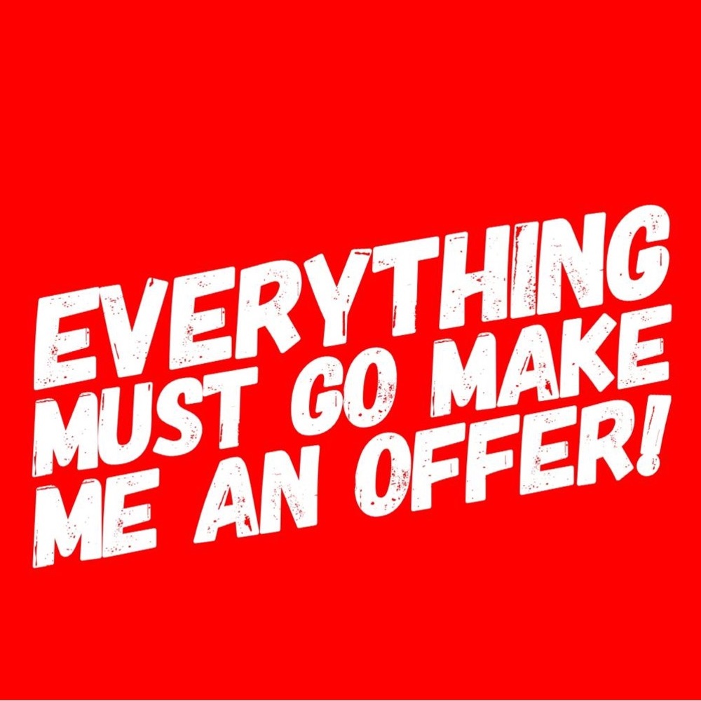 🥳Everything Must Go!!! I’m moving and need to sell everything… 🥳